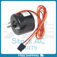 New A/C Blower Motor 12 Volts 2 Speed 2 Wire With Shaft 1/4