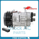 New Compressor for Alternative SD7H15  140mm 2 Groove Clutch 12V