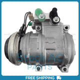 New Compressor for OE Denso 7SEU17  100mm 7 Groove Direct Drive Clutch 12V