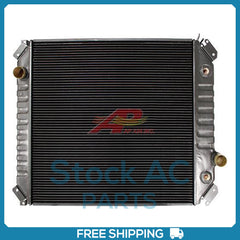 Radiator Efficiency Copper/Brass Construction 2 Row Solder Together with High