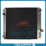 Radiator Efficiency Copper/Brass Construction 2 Row Solder Together with High