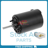 New A/C Blower Motor 12 Volts Single Speed 2 Wire Motor With OE# HA15300