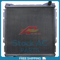New Radiator for Construction 3 Row Bolted Together with Oil Copper/Brass