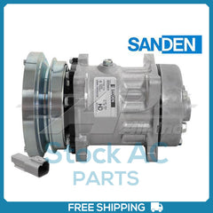 New Compressor for OE Sanden SD7H15  138mm 1 Groove Clutch 24V