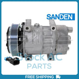 New Compressor for OE Sanden SD7H15  125mm 6 Groove Clutch 12V OE#611043430