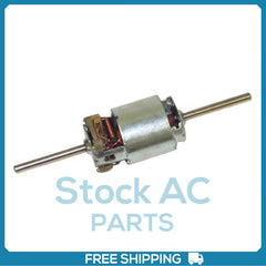 New A/C Blower Motor 12 Volts 2 Spade Motor With Shaft 5/16