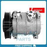 New Compressor for OE Denso 10S17C  125mm 8 Groove Clutch 12V