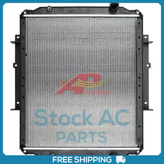 New Radiator for Without Oil CoolerBluebird Bus Copper/Brass