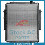 New Radiator for Without Oil CoolerBluebird Bus Copper/Brass