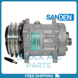 New Compressor for OE Sanden SD7H15HD  125mm 2 Groove HD Clutch OE# 55056107AB