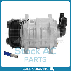 New Compressor for Alternative Seltec TM13HD  125mm 8 Groove Clutch 12V