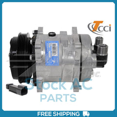 New Compressor for TCCI SD5H11  125mm 4 Groove Clutch 12V