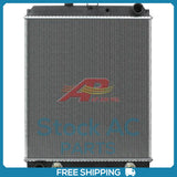New Radiator for Tank/Aluminum Core w/ Oil CoolerHino Plastic