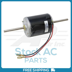 New A/C Blower Motor JD Heavy Duty 12 Volts Single Speed 2 Wire Motor With 5/16