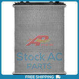 New Radiator for Tank/Aluminum Core Freightliner Columbia Century Plastic