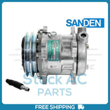 New Compressor for OE Sanden SD5H09  125mm 2 Groove Clutch 12V OE#0.007.6273.4