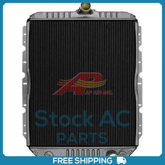 New Radiator for with Oil CoolerInt/Navistar Copper/Brass