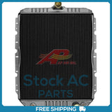 New Radiator for with Oil CoolerInt/Navistar Copper/Brass