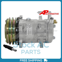 New Compressor for Alternative SD510  132mm 2 Groove Clutch 12V OE#85129261
