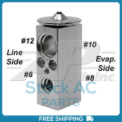 A/C Expansion Valve for R12 and R134a Compatible OE# RE57575
