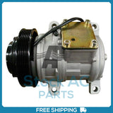 New Compressor for Alternative Denso 10PA17K  144mm 6 Groove Clutch 12V