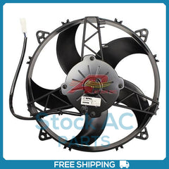 A/C Condenser Fan for 11" Assembly Puller Curved Paddle Blade Medium Profile 12v