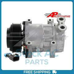 New Compressor for AP Series SD7H15SPRHD  119mm 8 Groove Clutch 12V