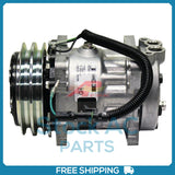 New Compressor for OE Sanden SD7H15  135mm 2 Groove Clutch 24V