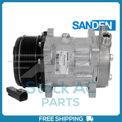 New Compressor for OE Sanden SD7H15  119mm 8 Groove Clutch 24V OE#AT266646