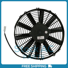 A/C Condenser Fan for 12" Assembly Pusher Straight Blade Medium Profile