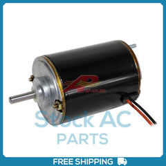 New A/C Blower Motor for 24 Volts Single Speed 2 Wire Motor with ShaftRed 5/16