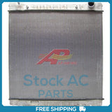 New Radiator for Tank/Aluminum Core w/ Oil CoolerFord Plastic