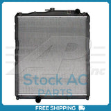 New Radiator for Tank/Aluminum Core w/ o Oil Cooler with Plastic
