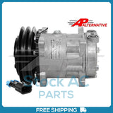 New Compressor for Alternative SD7H15  152mm 2 Groove Clutch 12V