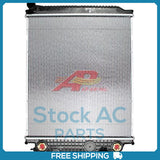 New Radiator for with Oil CoolerFreightliner/Thomas Bus Plastic/Aluminum