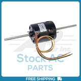 New A/C Blower Motor for 24 Volts 3 Speed 4 Wire Motor With Shafts 3/8