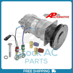 Compressor Heavy Duty Aluminum A6 Replacement with Hi & Lo Pressure Update Kit