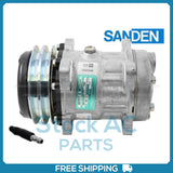 New Compressor for OE Sanden SD7H15  132mm 2 Groove Clutch 12V OE#3763384M91