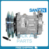 New Compressor for OE Sanden SD7H15  158mm Single Groove Clutch 24V