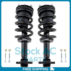 Front Complete Shock Strut Spring Assembly Pair 2pc for Silverado Sierra RWD