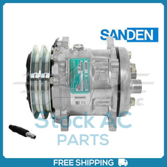 New Compressor for OE Sanden SD5H09  125mm 2 Groove Clutch 12V