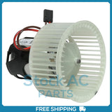 AC Blower Motor for 11-16 BMW 528i 12-16 528i xDrive series 6, 7 ... L6/V8/V12