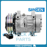 New Compressor for OE Sanden SD7H15  132mm 2 Groove Clutch 12V OE#85104593