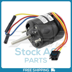 New A/C Blower Motor 12 Volts 3 Speed 6 Wire Reversible With Shaft 5/16