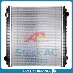 New Radiator for and Thomas Bus Plastic Tank/Aluminum Core Freightliner