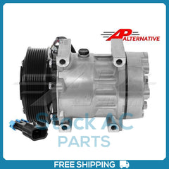 New Compressor for AP Series SD7H15  130mm 8 Groove Clutch 12V