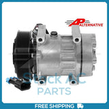 New Compressor for AP Series SD7H15  130mm 8 Groove Clutch 12V