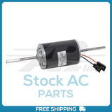 New A/C Blower Motor 12 Volts Single Speed 2 Wire Motor With OE# 86508362