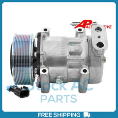 New Compressor for AP Series SD7H15  126mm 10 Groove Clutch 12V
