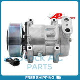New Compressor for AP Series SD7H15  126mm 10 Groove Clutch 12V